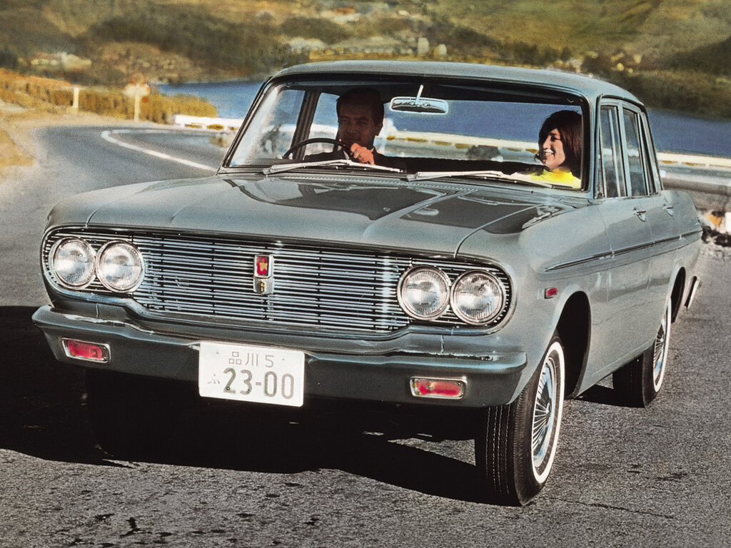 Toyota Crown (MS40, MS41, RS40, RS41) 2 поколение, рестайлинг, седан (07.1965 - 08.1967)